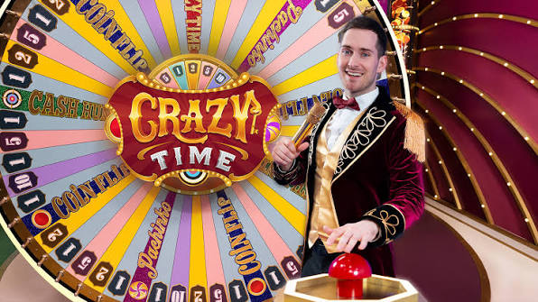 Crazy Time – live casino spel